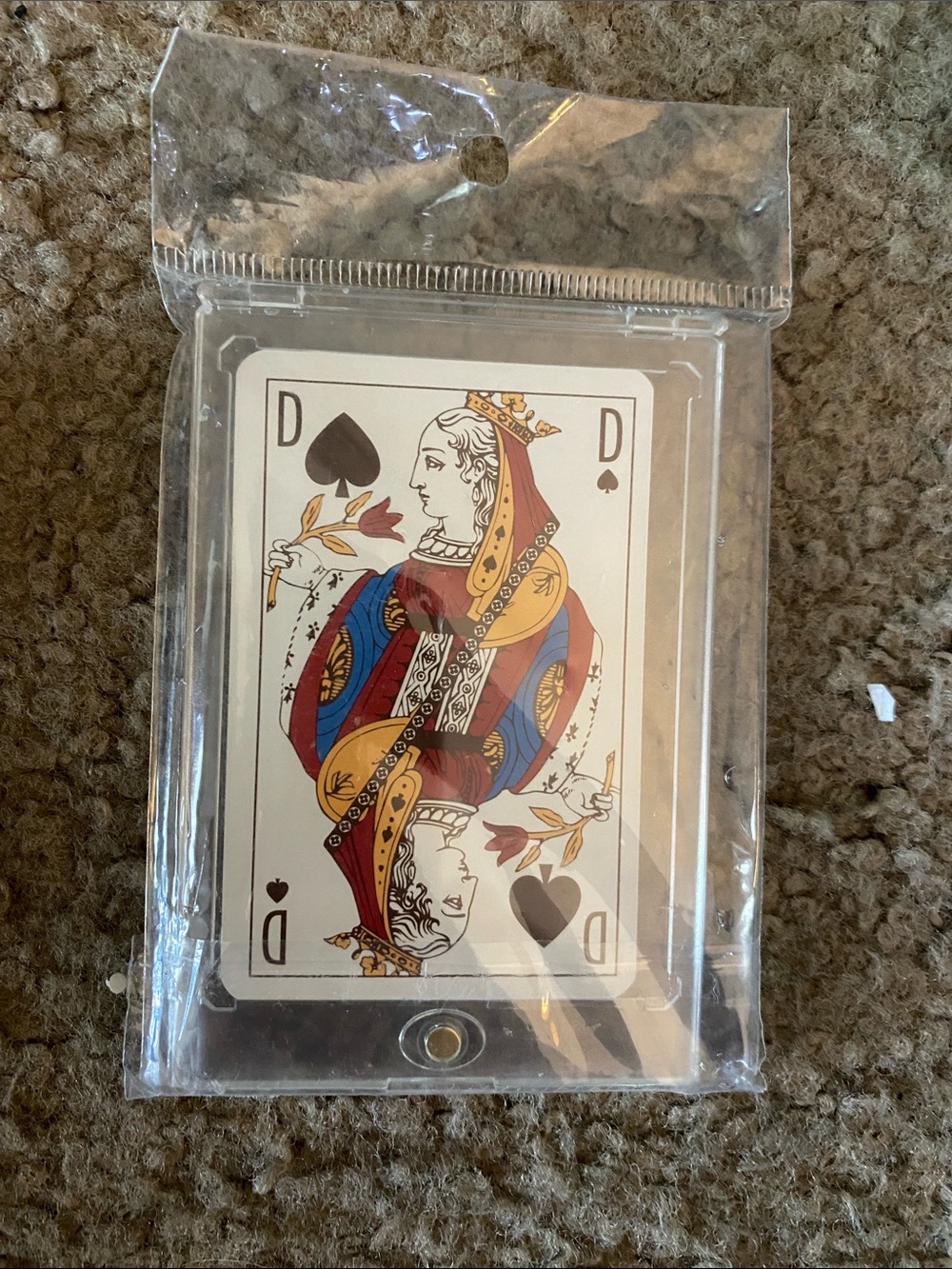 Louis Vuitton Playing Card — White, Red, Blue, Gold, Brown